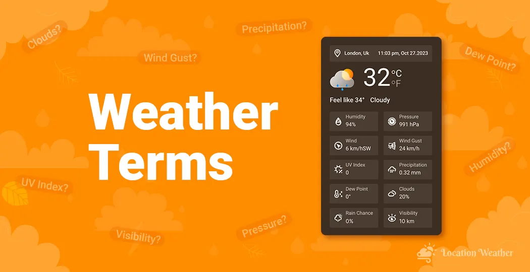 Weather Terminologies