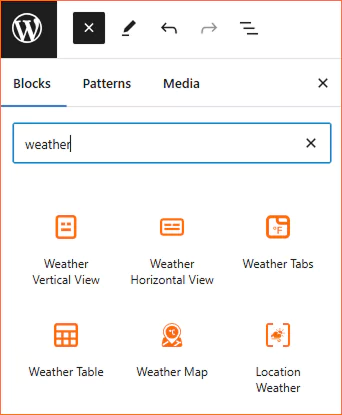 Best Gutenberg Weather Forecast Blocks