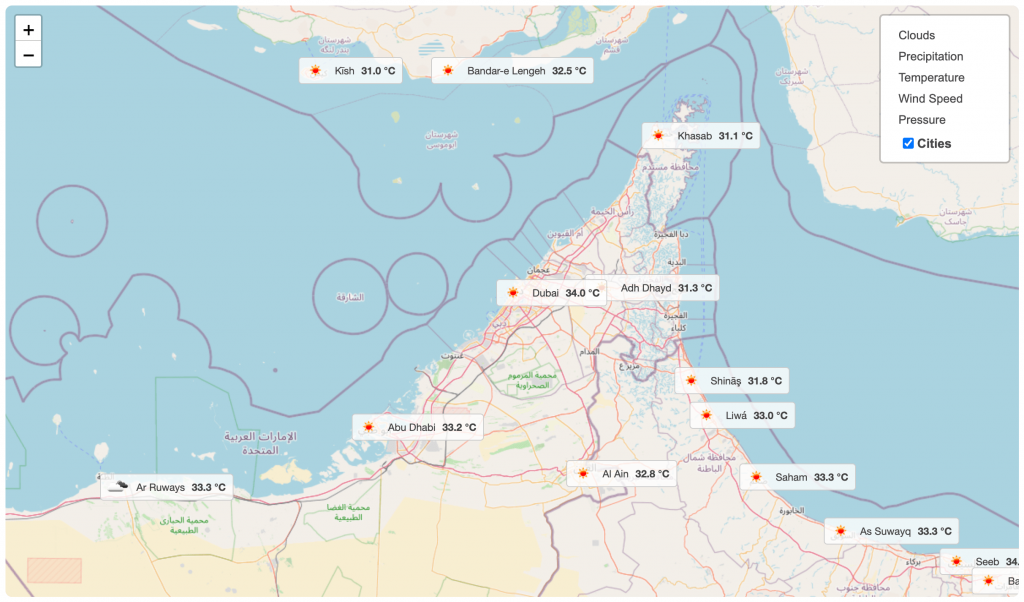 How to show weather forecasts from OpenWeather Map