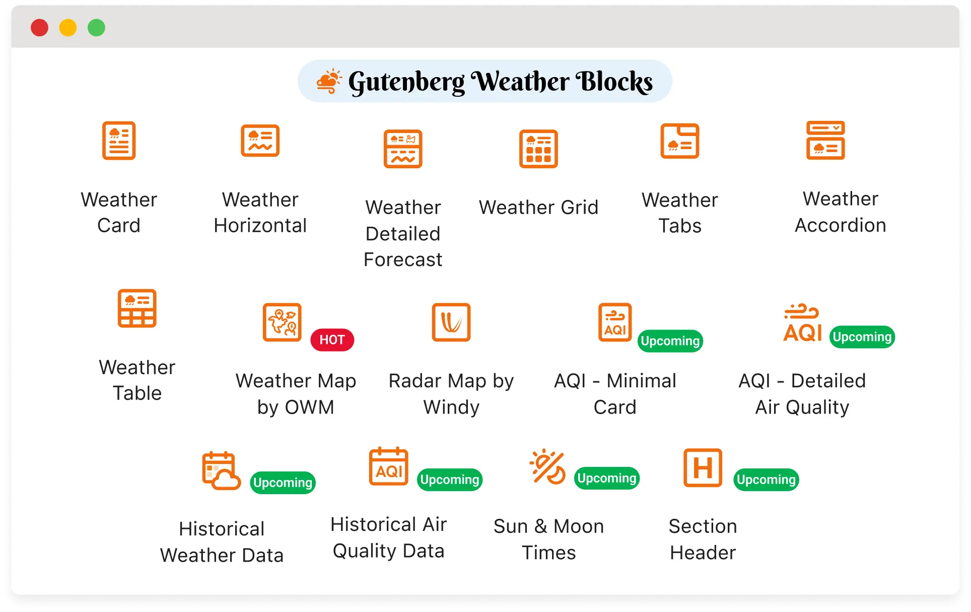 Location Weather Best Gutenberg Weather Forecast Blocks Plugin for WordPress