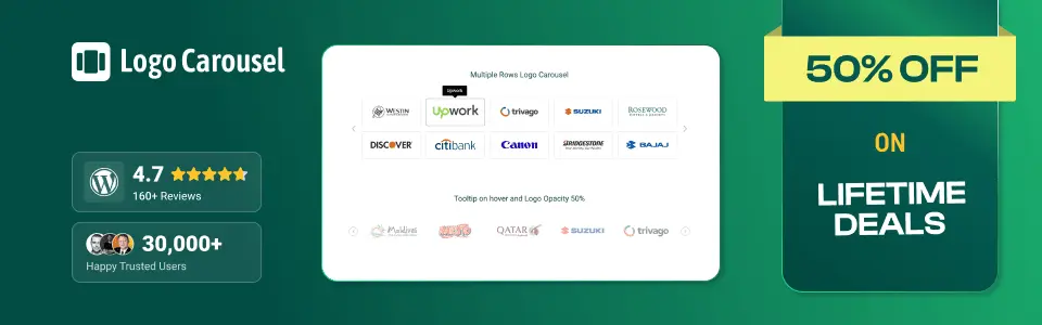 Logo Carousel โ Best Brands Logo Showcasing Plugin