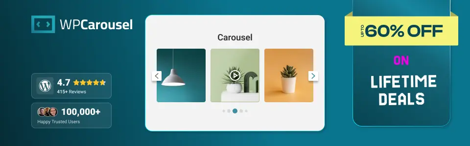 WP Carousel – Lightweight Image Carousel Plugin for WordPress