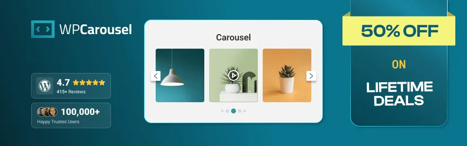 WP Carousel โ Lightweight Image & Gallery Carousel Plugin for WordPress