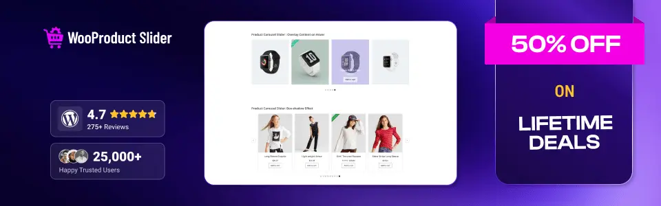 Woo Product Slider โ Product Slider Plugin for WooCommerce