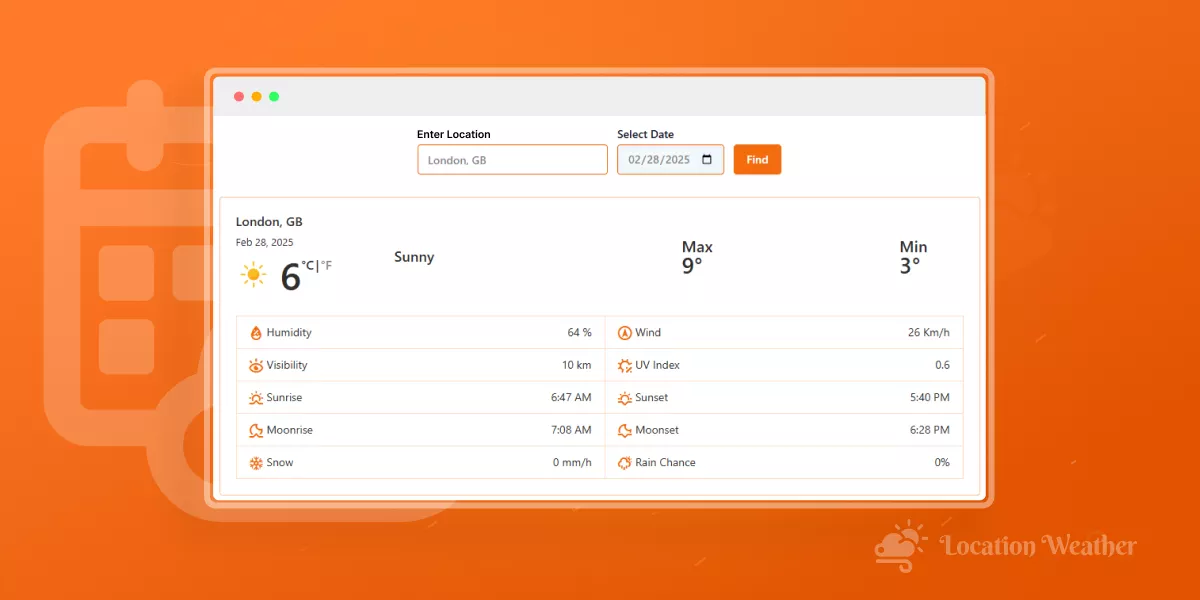 How to Provide Past Weather Data in WordPress 