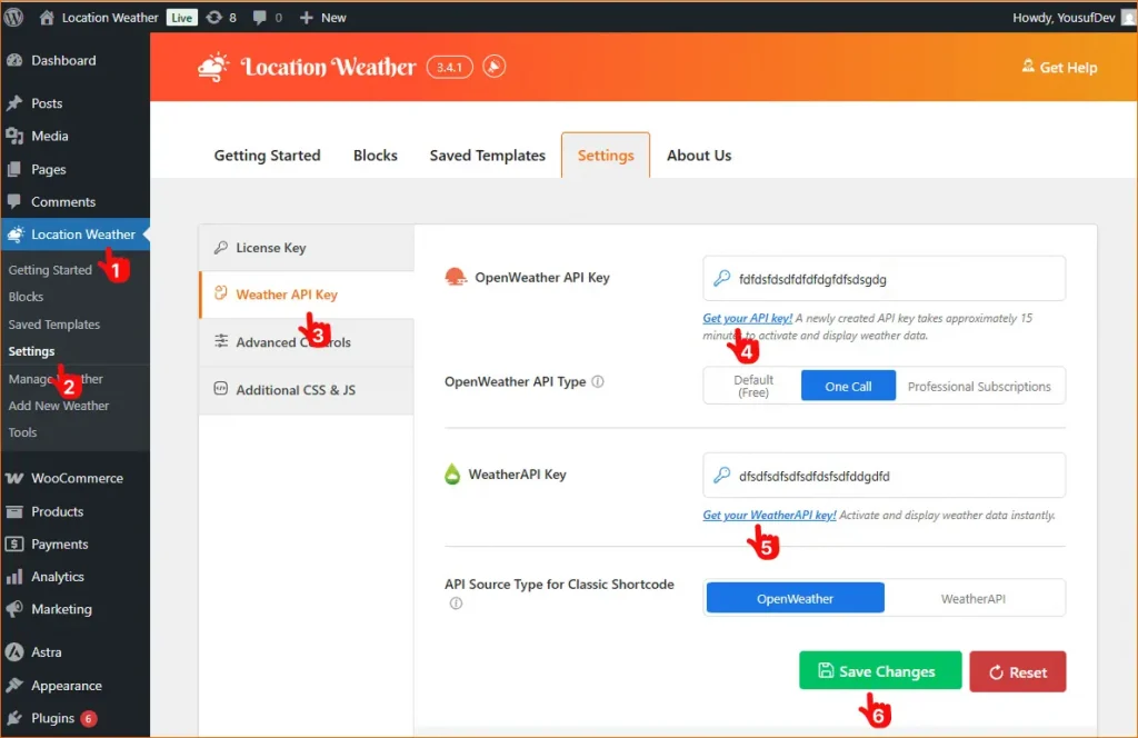 How to Get & Activate Weather API Key from OpenWeather or Weather API