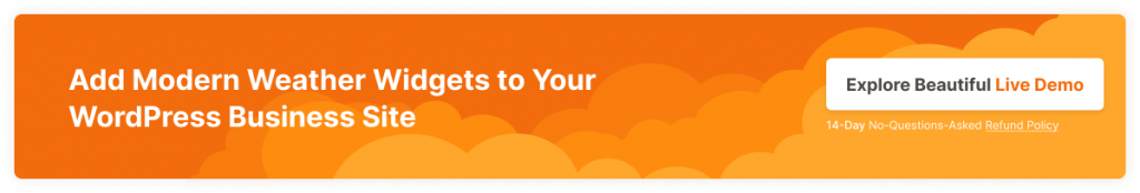Add Modern Weather Templates to Your Business Sites
